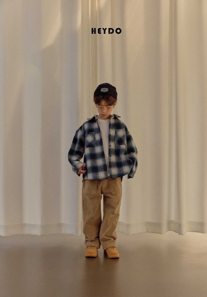 Heydo - Korean Children Fashion - #kidzfashiontrend - Hunt Check Shirt - 12
