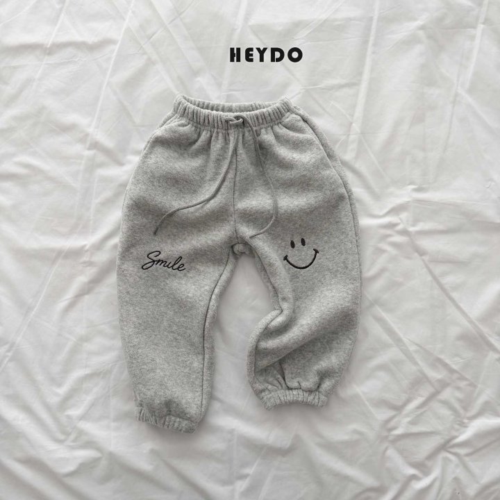 Heydo - Korean Children Fashion - #kidzfashiontrend - Terry Smile Pants - 6