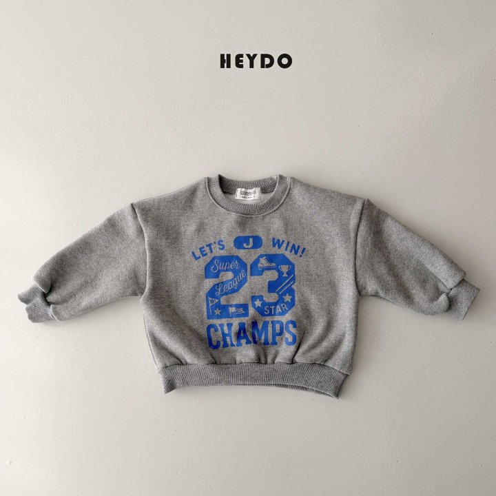 Heydo - Korean Children Fashion - #kidzfashiontrend - 23 Champ Sweatshirt - 2