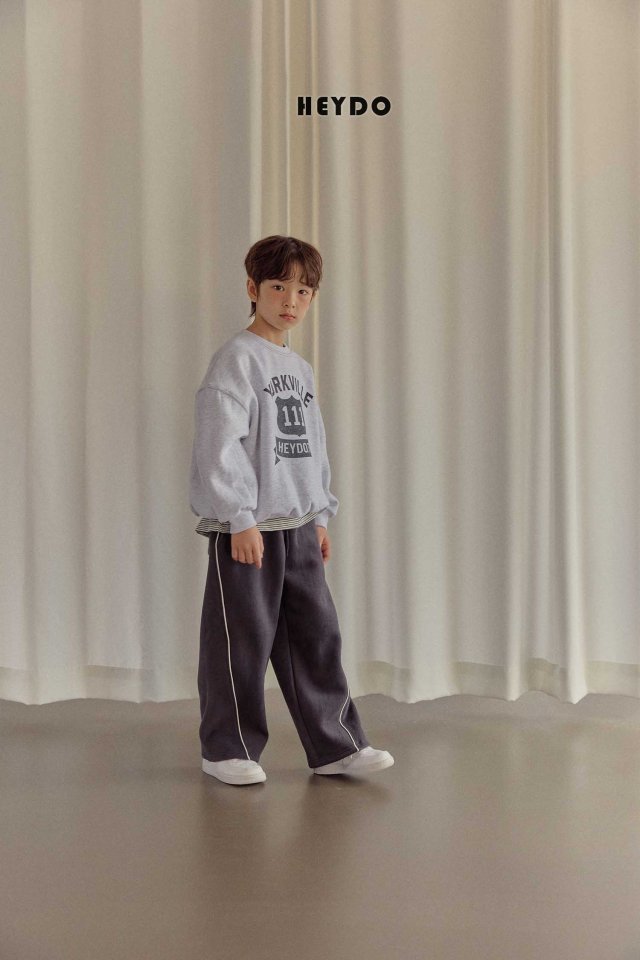 Heydo - Korean Children Fashion - #kidzfashiontrend - Denver Line Pants - 12