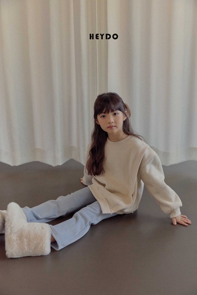 Heydo - Korean Children Fashion - #kidzfashiontrend - Harper Diagonal Sweatshirt - 8