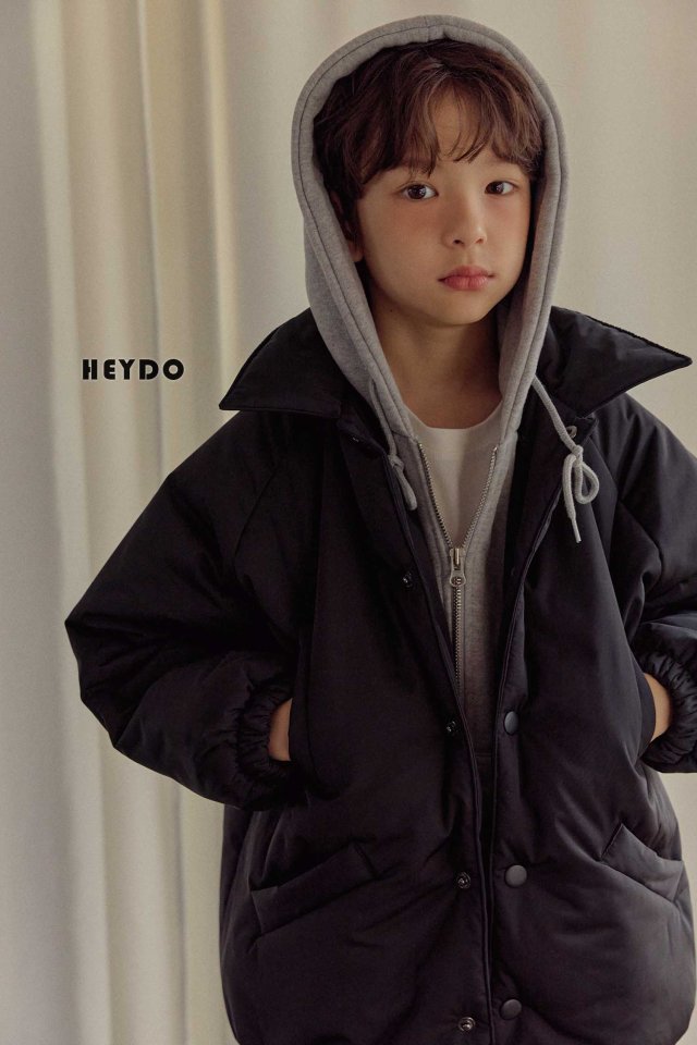 Heydo - Korean Children Fashion - #littlefashionista - Memory Collar Jacket - 8