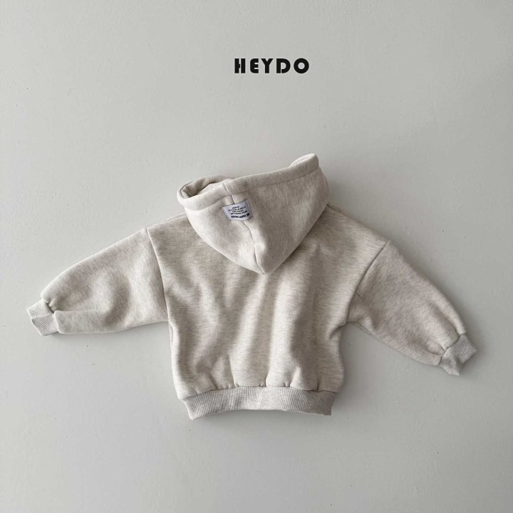 Heydo - Korean Children Fashion - #littlefashionista - Label Hood Zip-Up - 6
