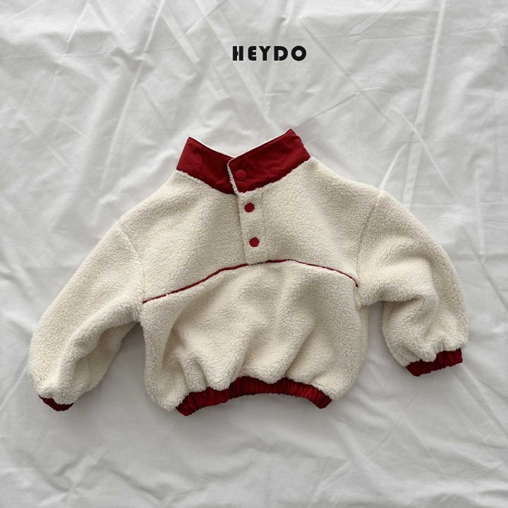 Heydo - Korean Children Fashion - #littlefashionista - Foam Fleece Sweatshirt - 7