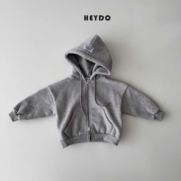 Heydo - Korean Children Fashion - #magicofchildhood - Label Hood Zip-Up - 7