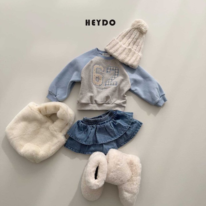 Heydo - Korean Children Fashion - #magicofchildhood - Winter Denim Tiered Skirt - 6