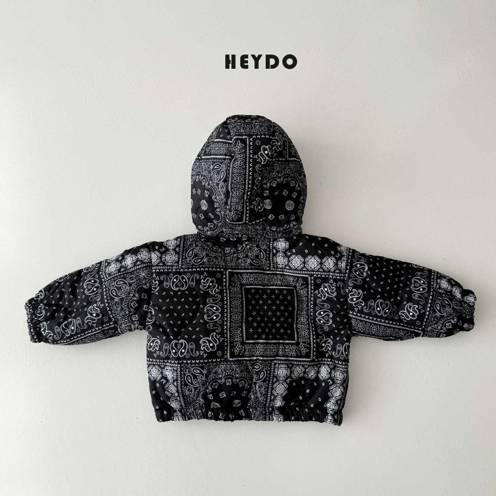 Heydo - Korean Children Fashion - #magicofchildhood - Paisley Padded Anorak - 3