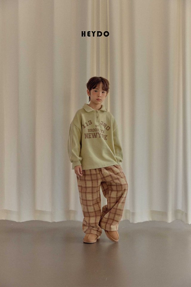 Heydo - Korean Children Fashion - #magicofchildhood - 113 Collar Tee - 12