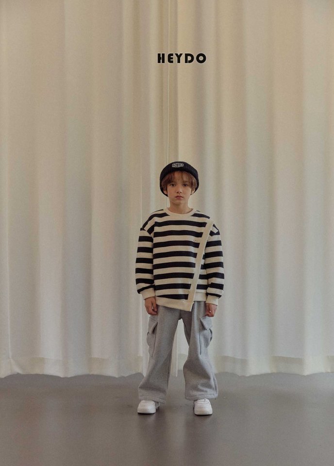Heydo - Korean Children Fashion - #magicofchildhood - Harper Diagonal Sweatshirt - 11