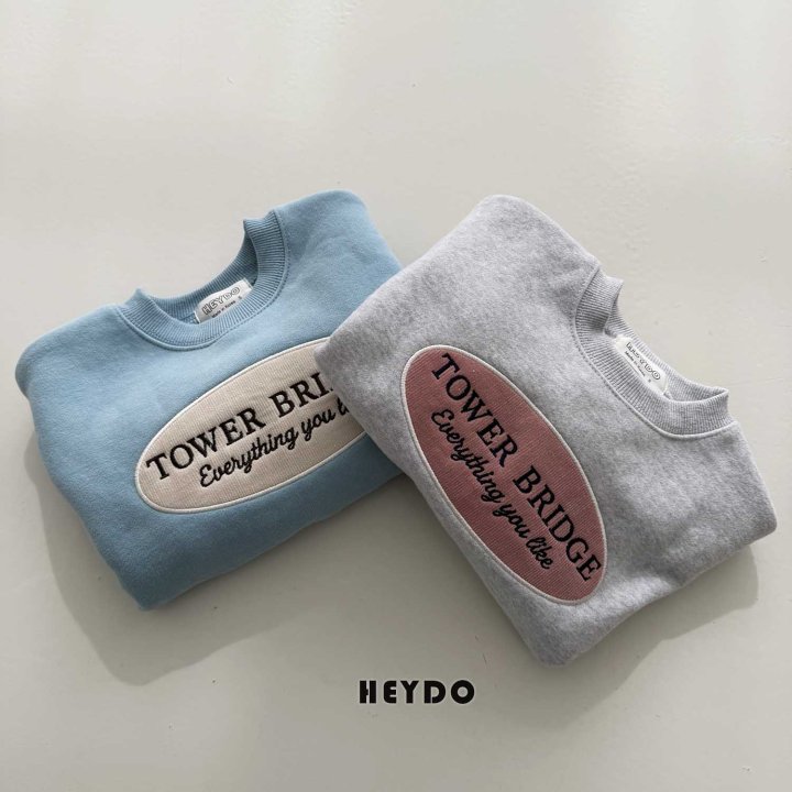 Heydo - Korean Children Fashion - #prettylittlegirls - Tower Embroidery Sweatshirt