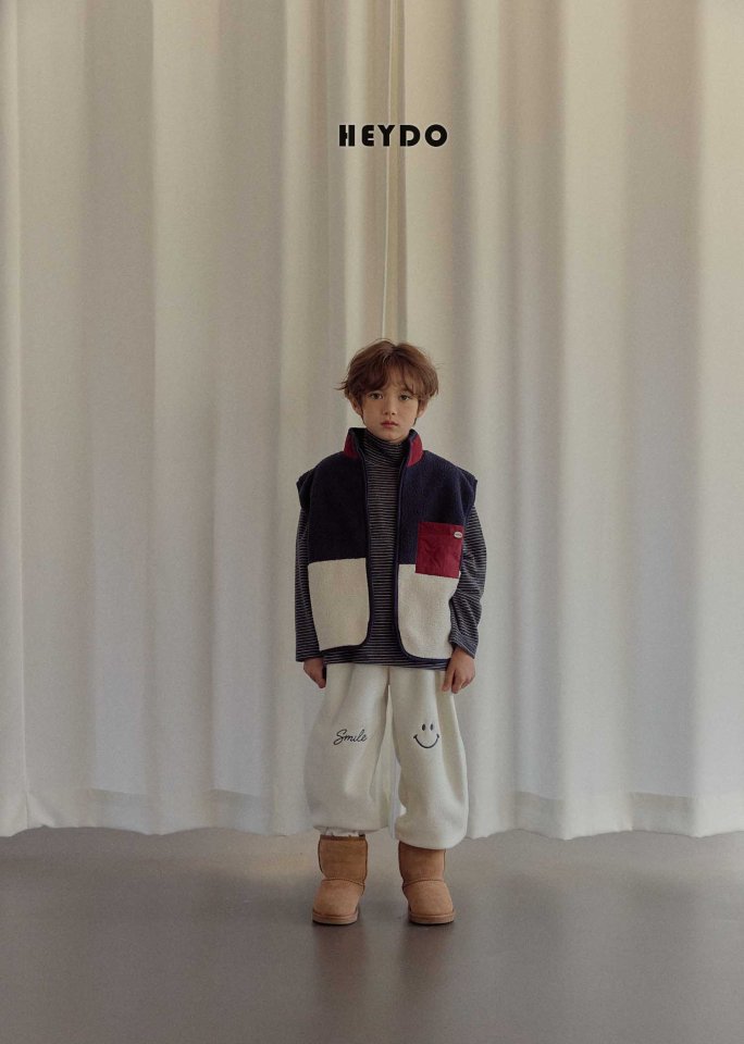 Heydo - Korean Children Fashion - #prettylittlegirls - Terry Smile Pants - 11