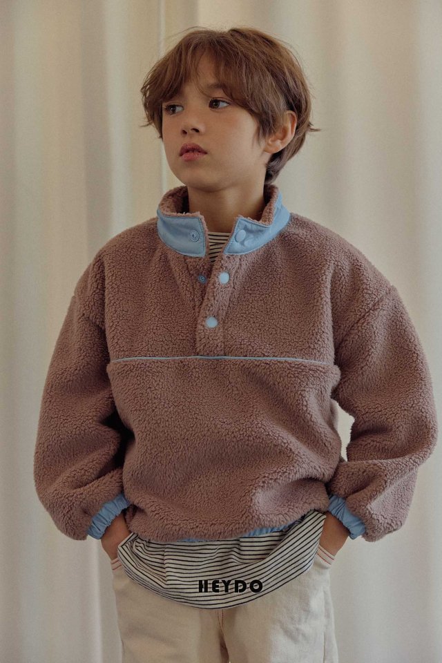 Heydo - Korean Children Fashion - #prettylittlegirls - Foam Fleece Sweatshirt - 10