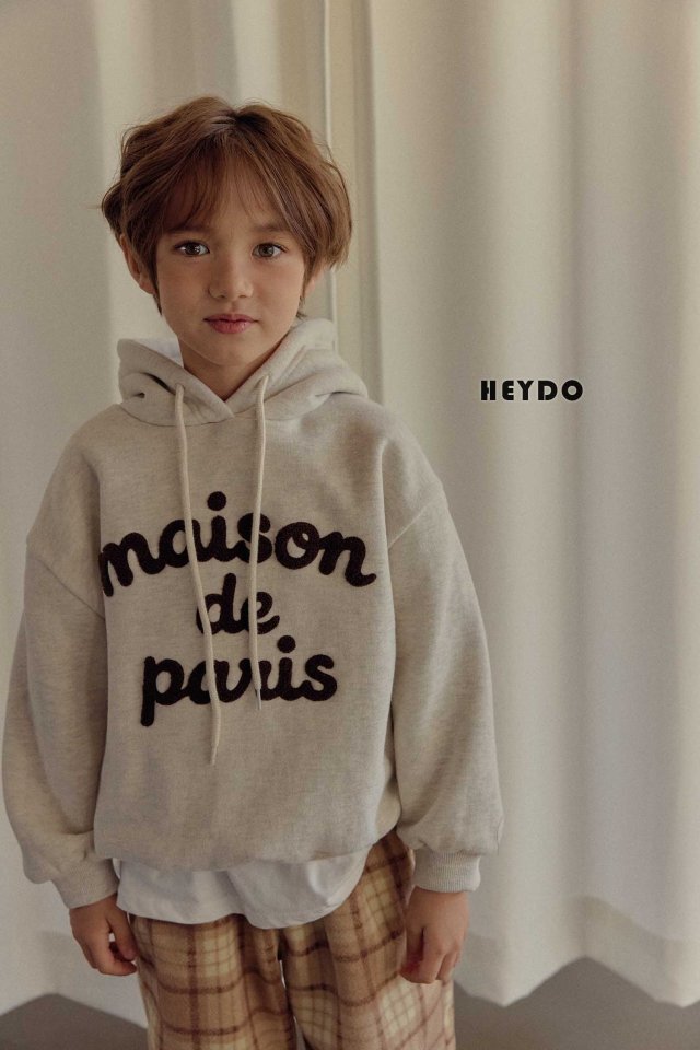 Heydo - Korean Children Fashion - #todddlerfashion - Maison Boucle Hood Tee - 10