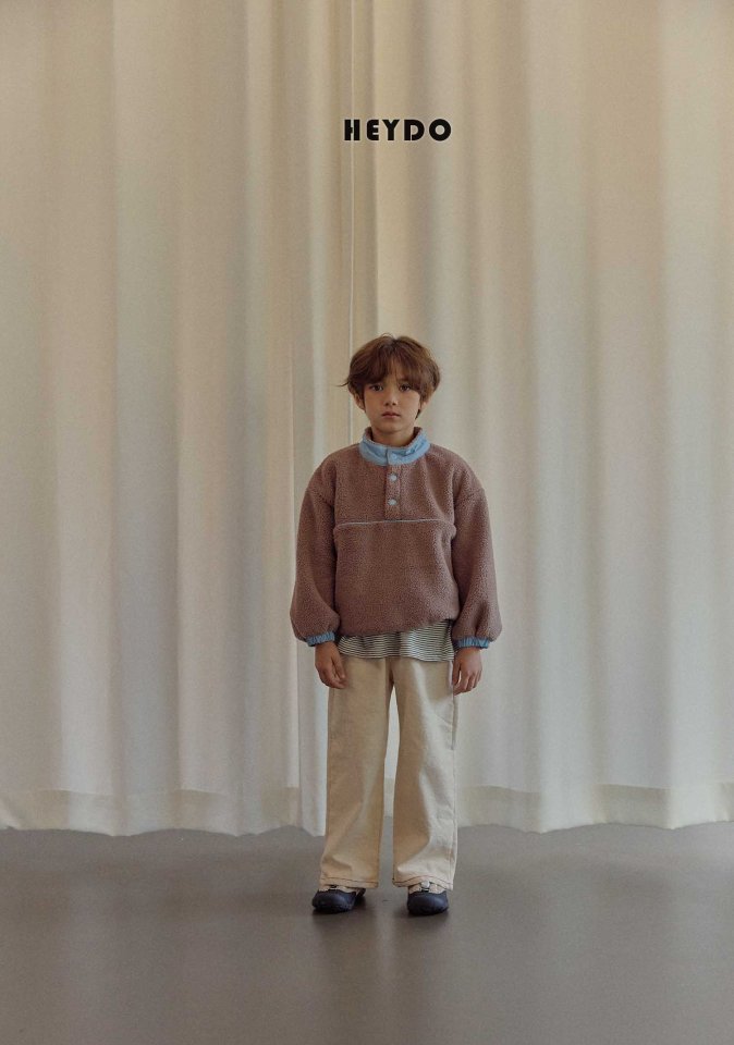 Heydo - Korean Children Fashion - #toddlerclothing - Foam Fleece Sweatshirt - 12