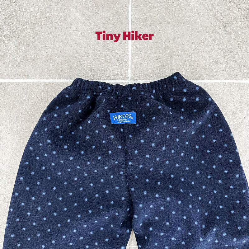 Hiker - Korean Children Fashion - #kidzfashiontrend - Mini Dot Fleece Pants - 4