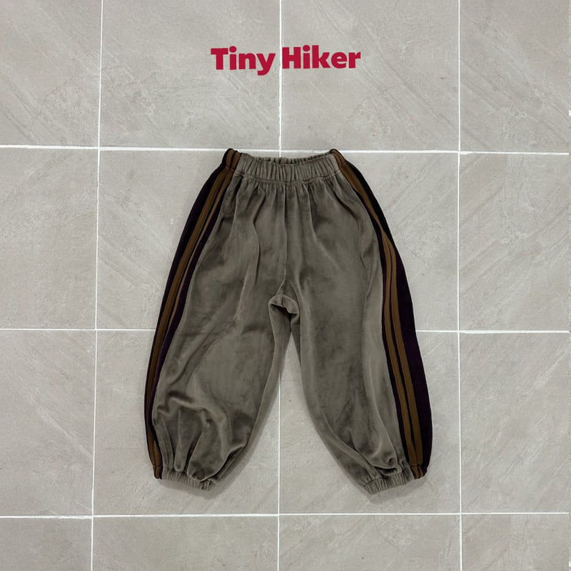 Hiker - Korean Children Fashion - #childofig - Louis Velour Line Jogger Pants - 7