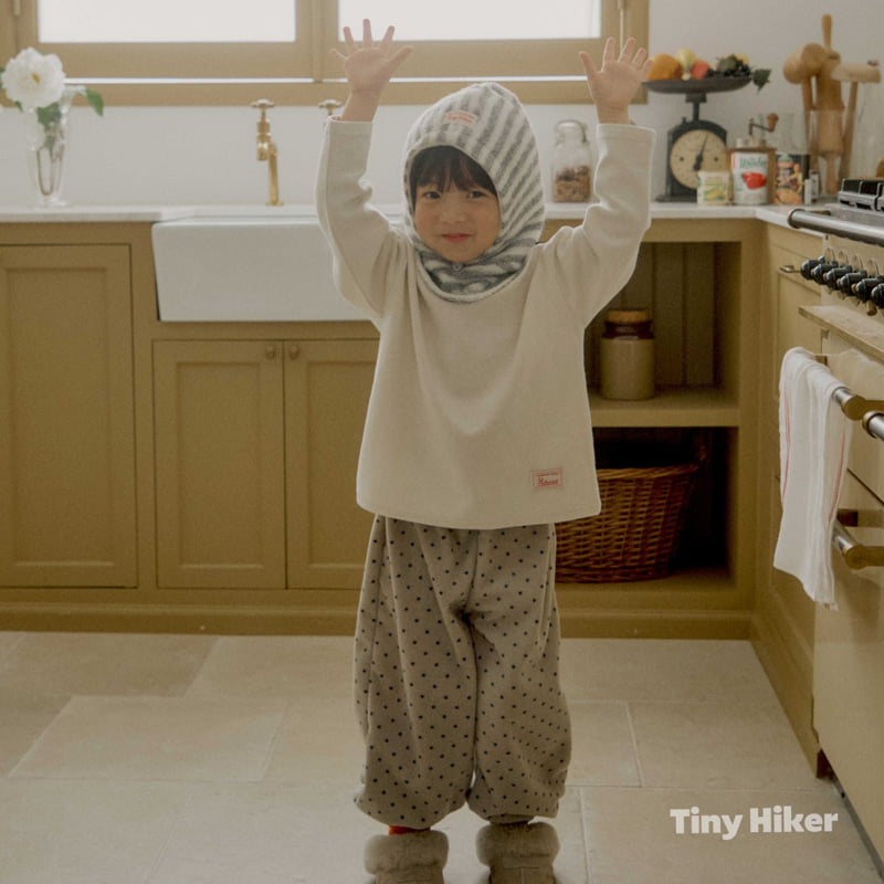 Hiker - Korean Children Fashion - #childofig - Mini Dot Fleece Pants - 9