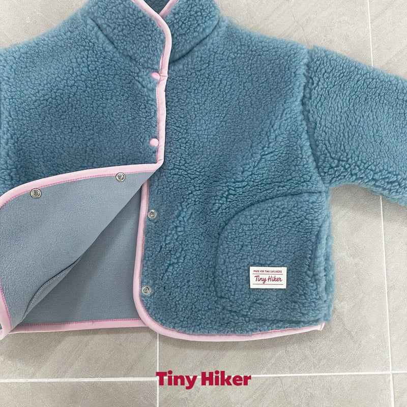 Hiker - Korean Children Fashion - #childrensboutique - Fluffy Fleece Jacket - 5