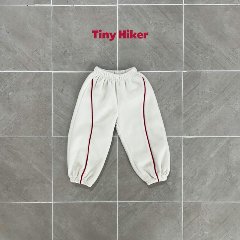 Hiker - Korean Children Fashion - #childrensboutique - Formy Fleece Piping Pants - 3