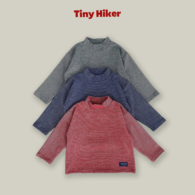 Hiker - Korean Children Fashion - #childrensboutique - Mild Stripe Polar Tee