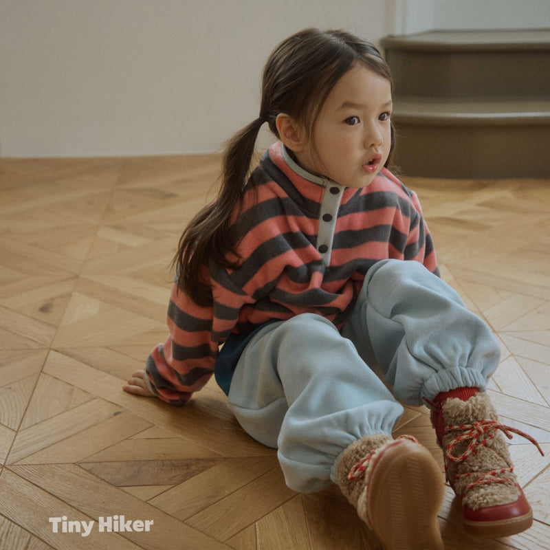 Hiker - Korean Children Fashion - #childrensboutique - Toast Half Open Fleece - 11