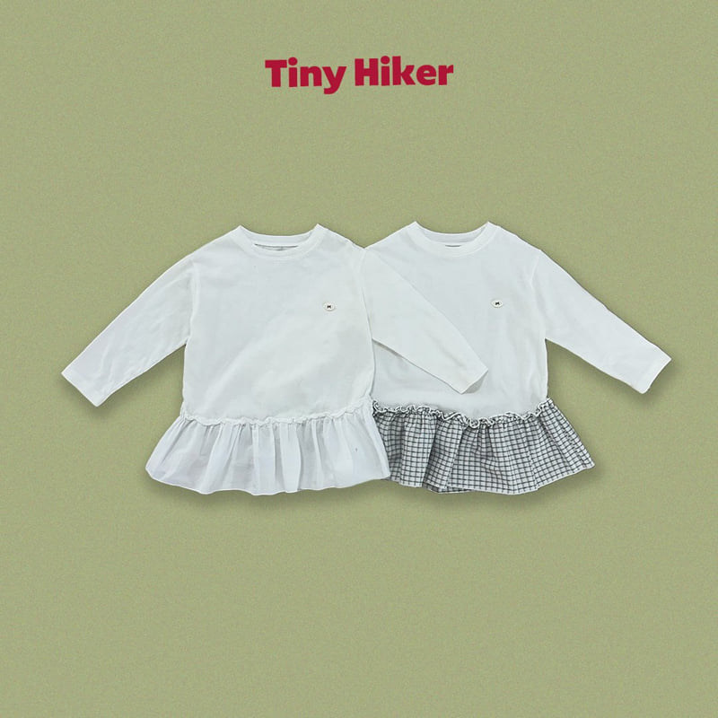 Hiker - Korean Children Fashion - #designkidswear - Merry Pink Frill Tee - 2