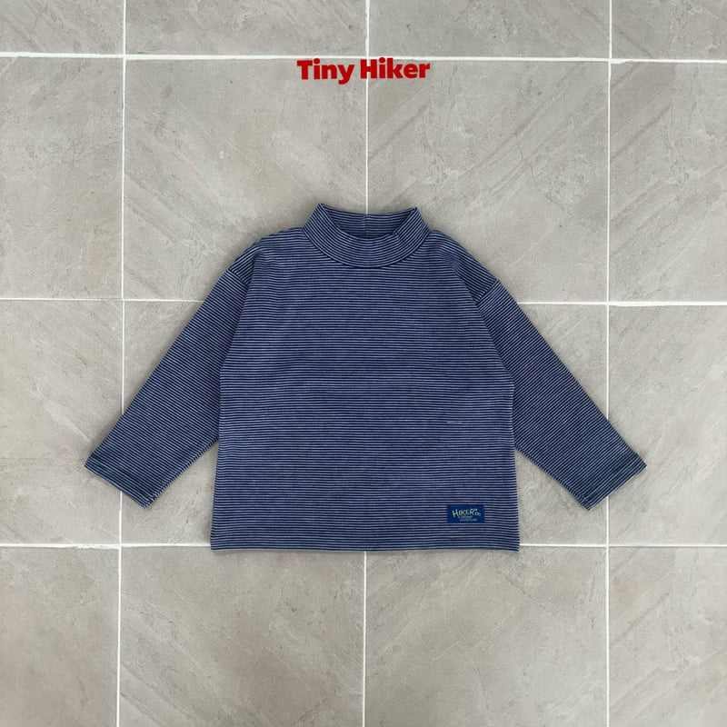 Hiker - Korean Children Fashion - #discoveringself - Mild Stripe Polar Tee - 3
