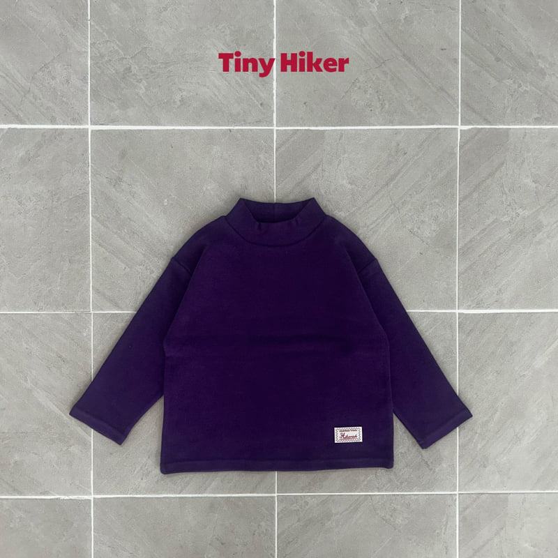 Hiker - Korean Children Fashion - #fashionkids - Tiny Color Mock Neck Tee - 3
