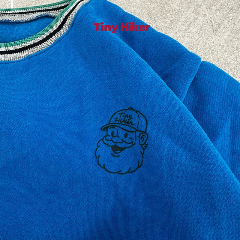 Hiker - Korean Children Fashion - #fashionkids - Grandpa Stripe Sweatshirt - 2