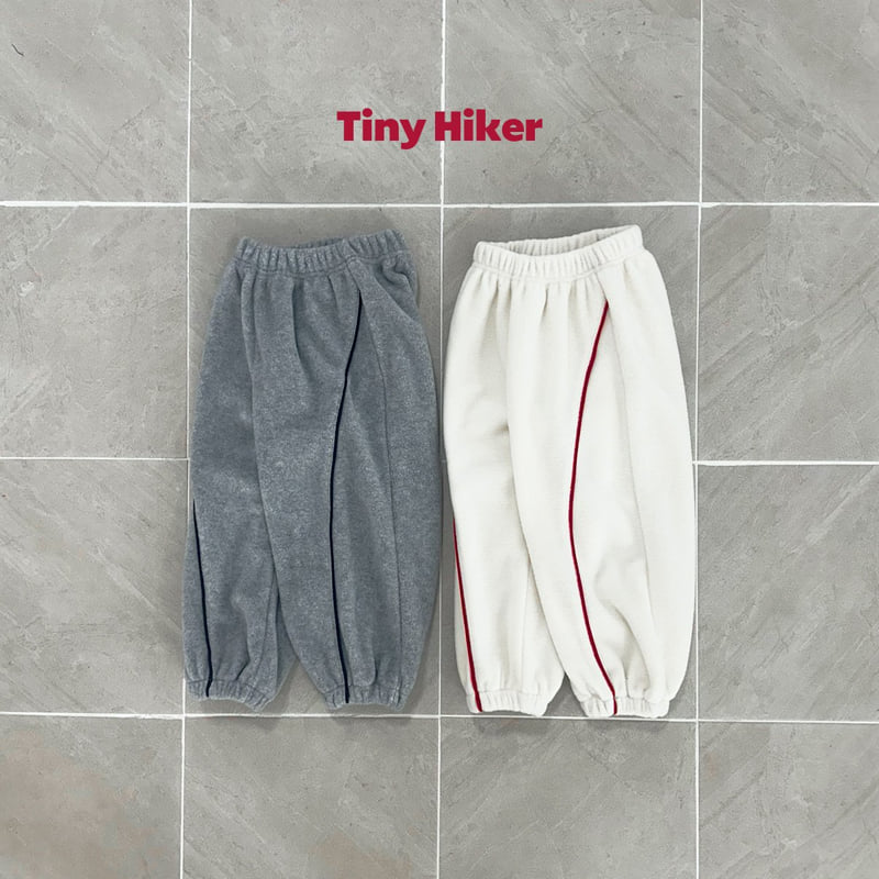 Hiker - Korean Children Fashion - #kidsshorts - Formy Fleece Piping Pants - 7