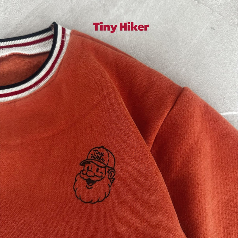 Hiker - Korean Children Fashion - #kidsshorts - Grandpa Stripe Sweatshirt - 3