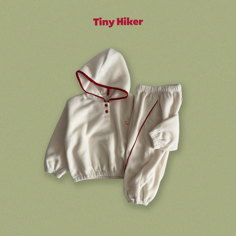 Hiker - Korean Children Fashion - #kidsstore - Formy Fleece Piping Pants - 8