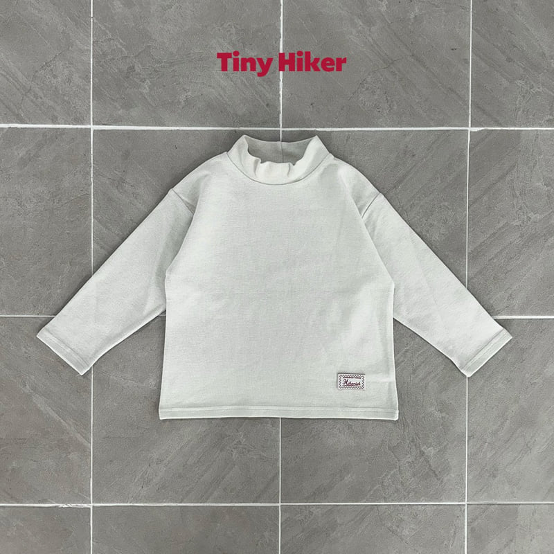 Hiker - Korean Children Fashion - #kidsstore - Tiny Color Mock Neck Tee - 5
