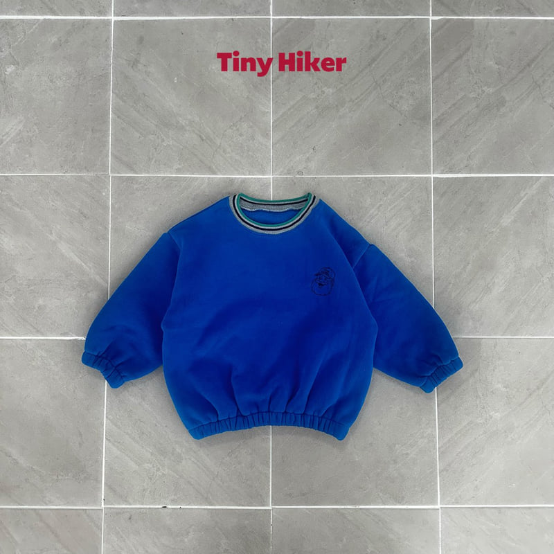 Hiker - Korean Children Fashion - #kidsshorts - Grandpa Stripe Sweatshirt - 4