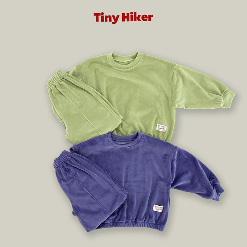 Hiker - Korean Children Fashion - #kidsstore - Soft Velour Set