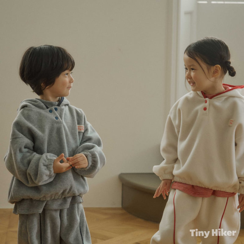 Hiker - Korean Children Fashion - #kidsstore - Formy Fleece Hoodie - 7