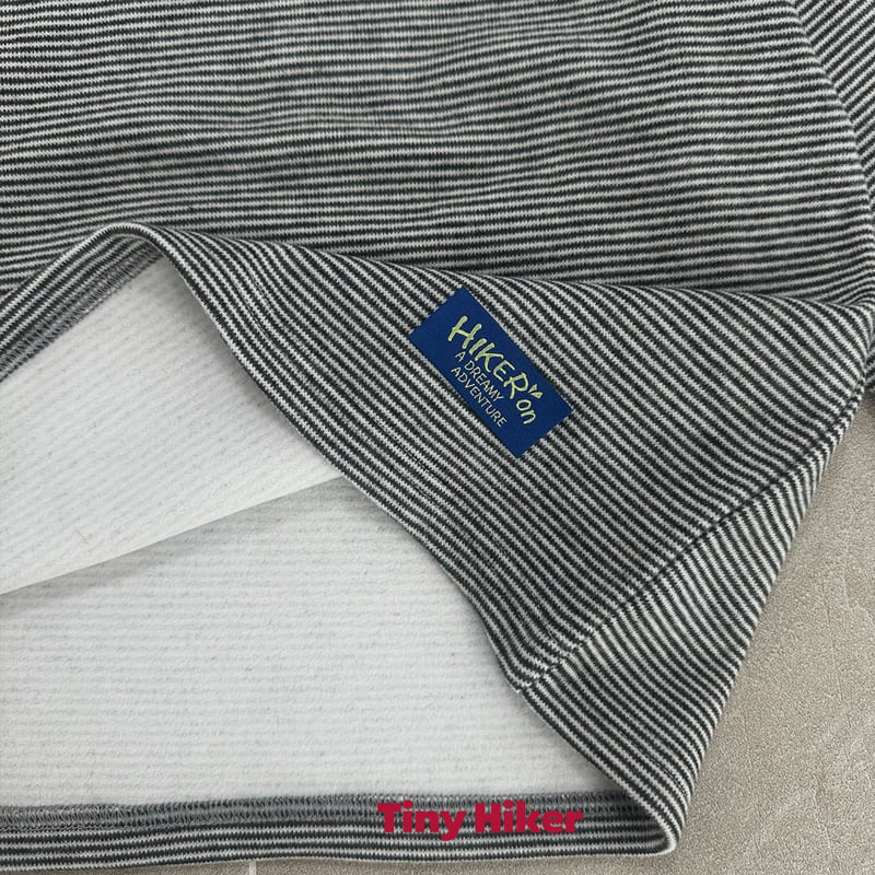 Hiker - Korean Children Fashion - #kidsstore - Mild Stripe Polar Tee - 6