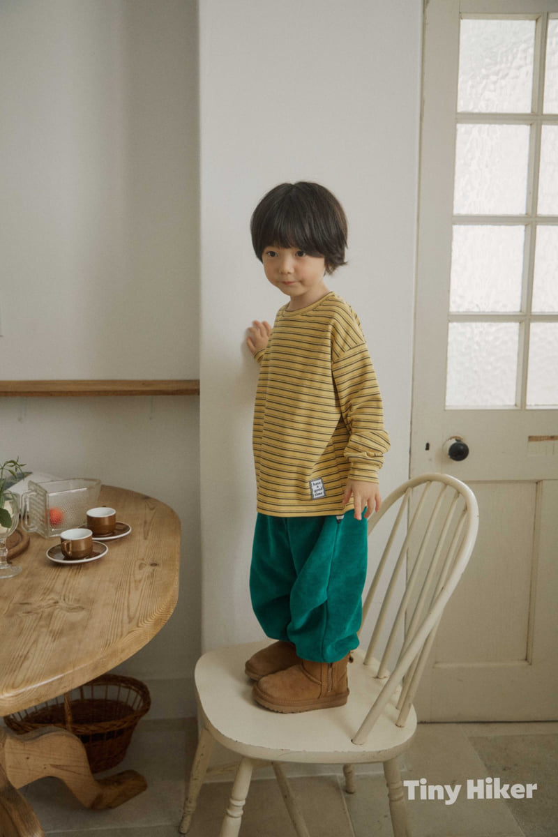 Hiker - Korean Children Fashion - #kidzfashiontrend - Honeybee Stripe Loose Tee - 12