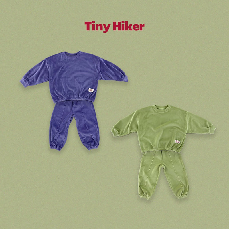 Hiker - Korean Children Fashion - #kidzfashiontrend - Soft Velour Set - 2