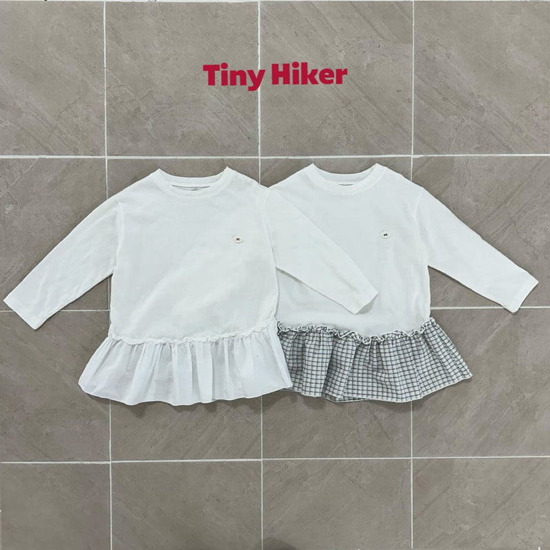 Hiker - Korean Children Fashion - #littlefashionista - Merry Pink Frill Tee - 9