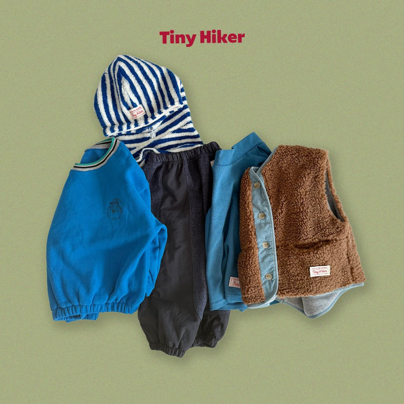 Hiker - Korean Children Fashion - #littlefashionista - Grandpa Stripe Sweatshirt - 7