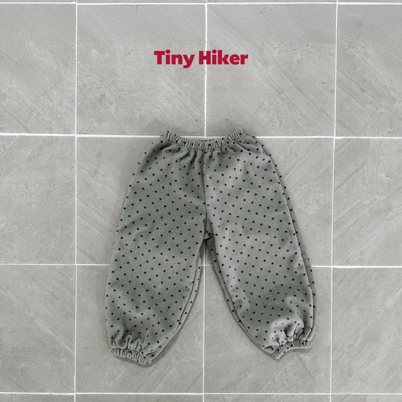 Hiker - Korean Children Fashion - #littlefashionista - Mini Dot Fleece Pants - 5