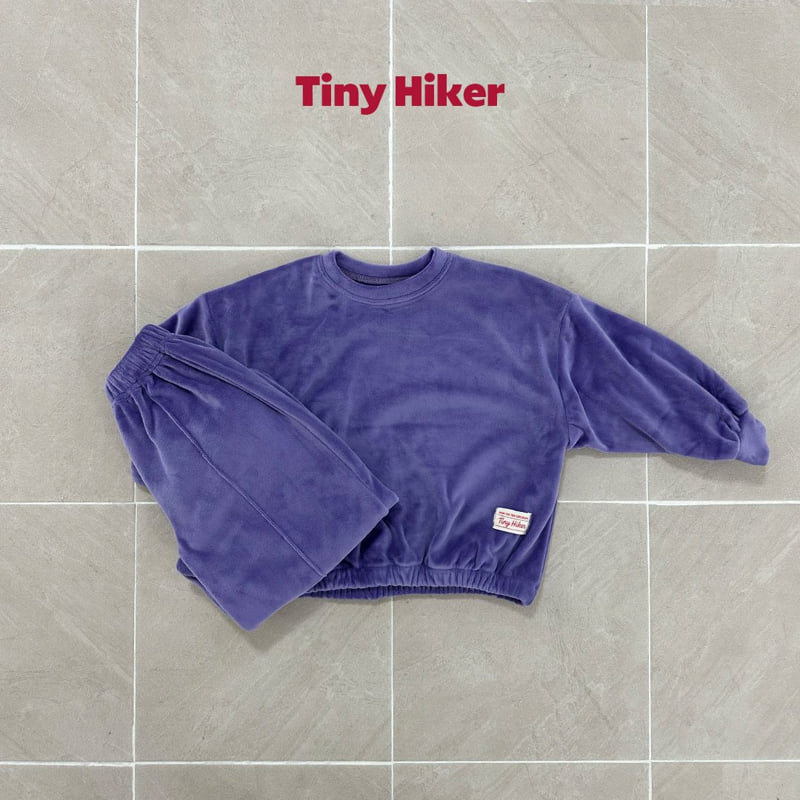 Hiker - Korean Children Fashion - #Kfashion4kids - Soft Velour Set - 4