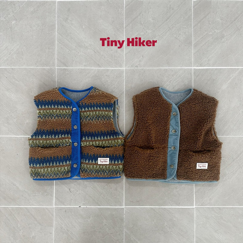 Hiker - Korean Children Fashion - #littlefashionista - Bear Hug Vest - 7