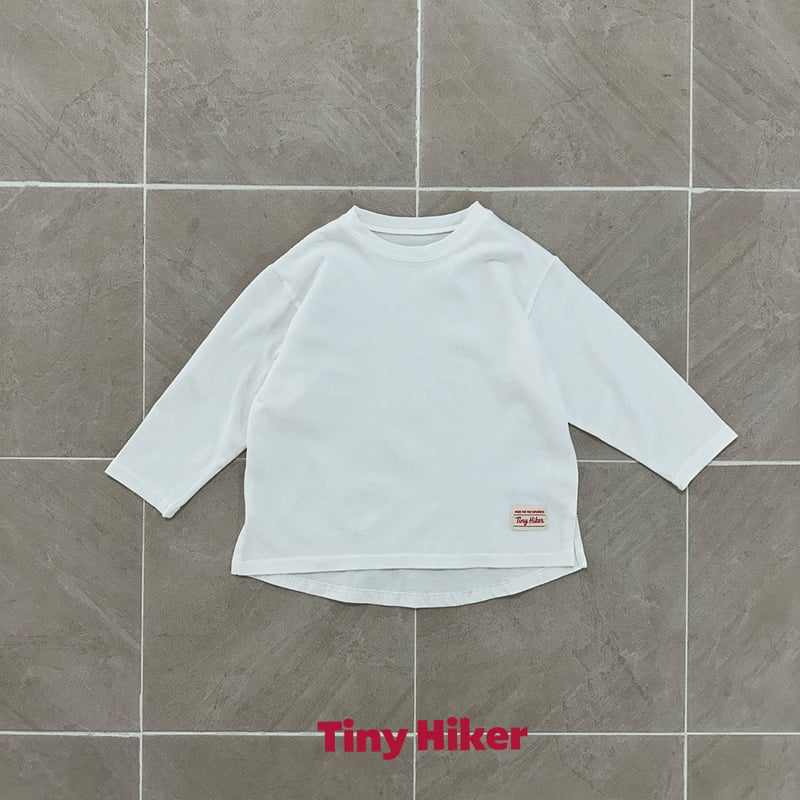 Hiker - Korean Children Fashion - #littlefashionista - Plain Uneven Washing Inner Tee - 5