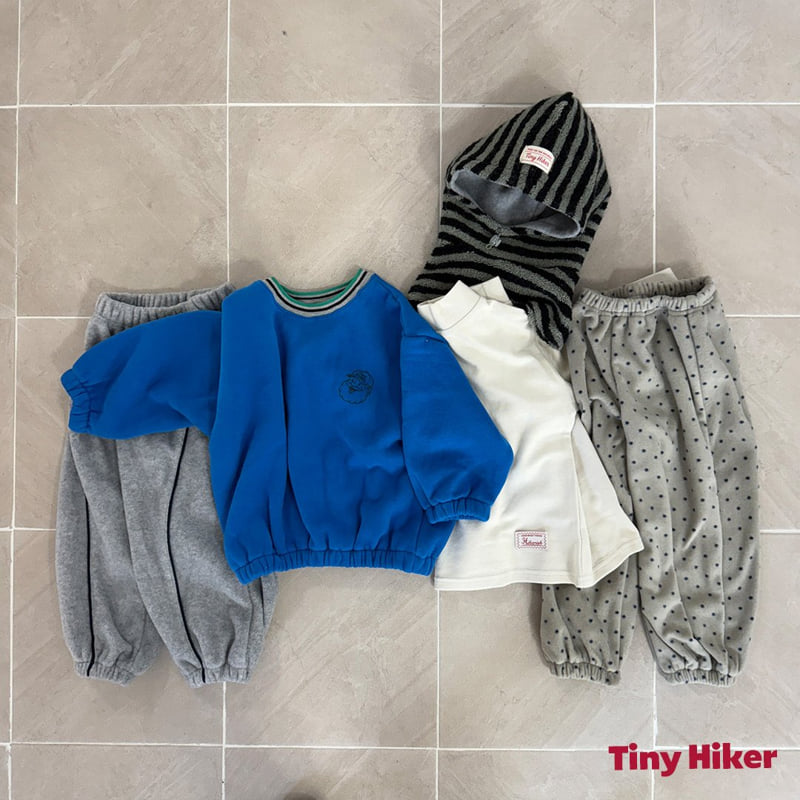 Hiker - Korean Children Fashion - #magicofchildhood - Grandpa Stripe Sweatshirt - 8