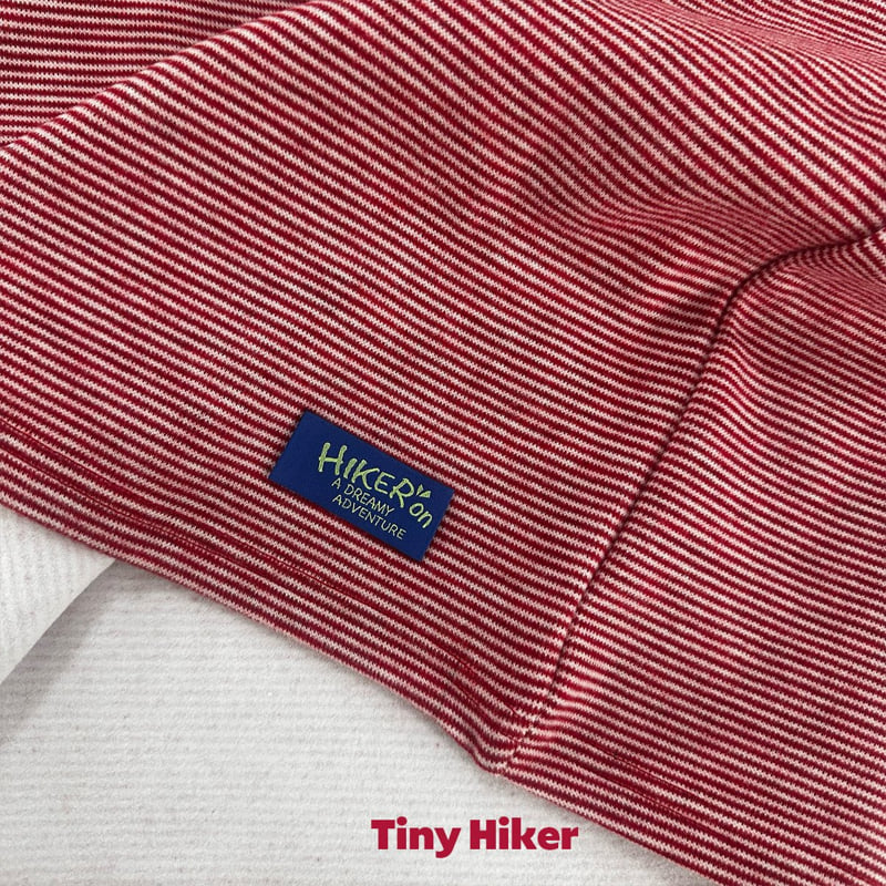 Hiker - Korean Children Fashion - #magicofchildhood - Mild Stripe Polar Tee - 10