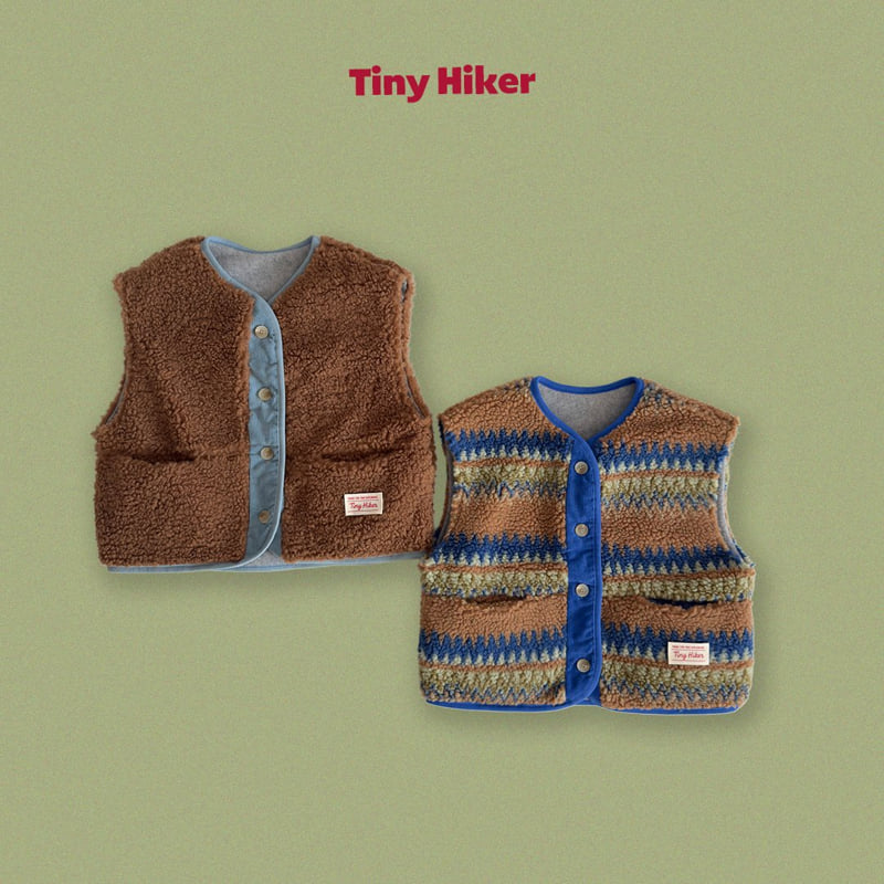 Hiker - Korean Children Fashion - #magicofchildhood - Bear Hug Vest - 8