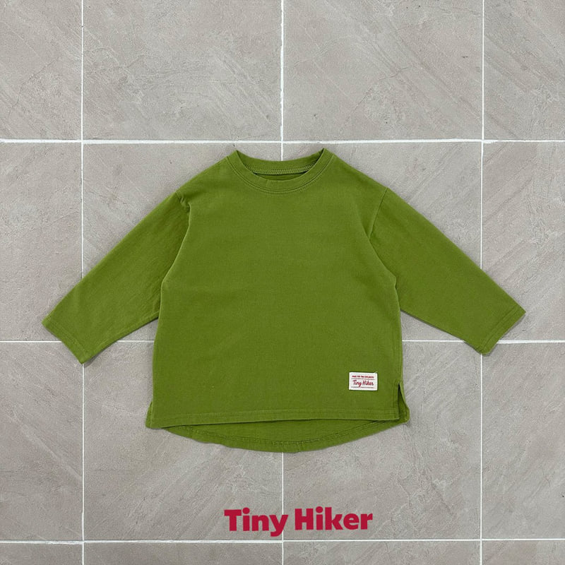 Hiker - Korean Children Fashion - #magicofchildhood - Plain Uneven Washing Inner Tee - 6
