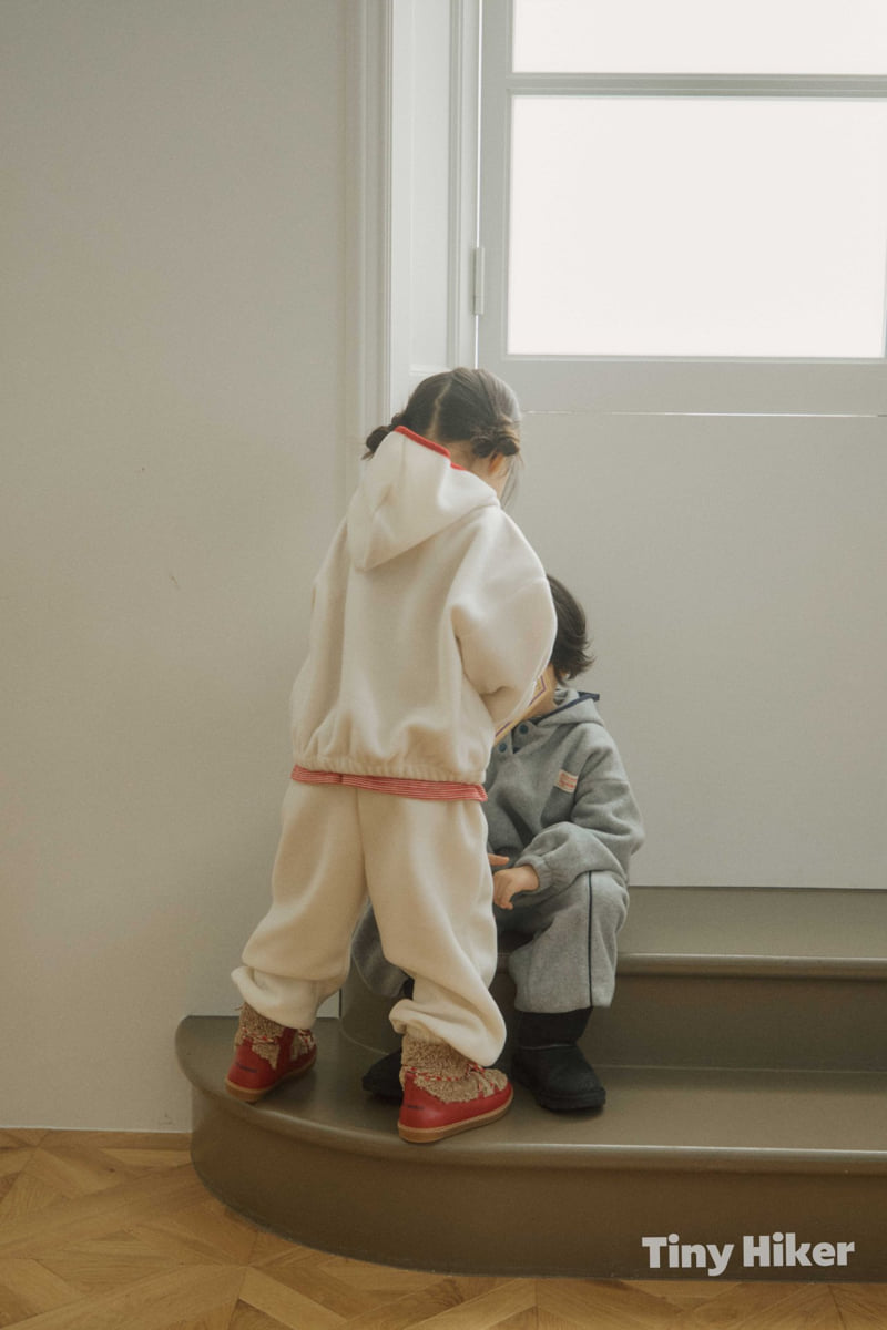 Hiker - Korean Children Fashion - #minifashionista - Formy Fleece Hoodie - 12